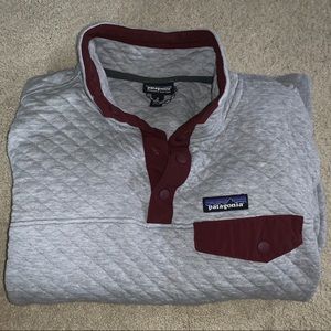 NWOT gray quilted patagonia